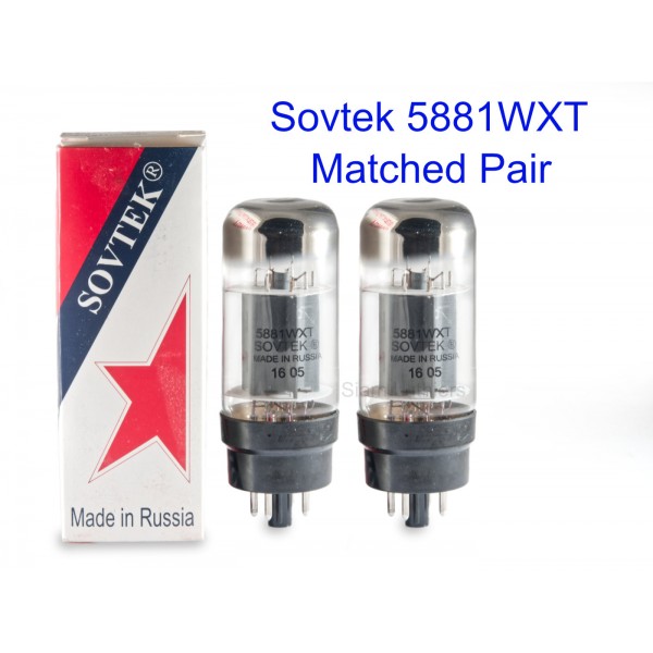 Sovtek 5881WXT Matched Pair